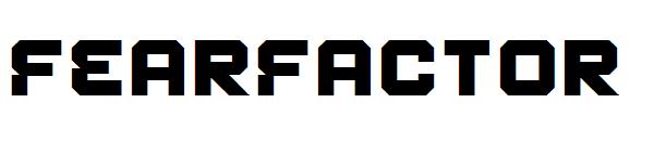 Fearfactor字体