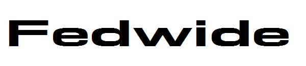 Fedwide字体