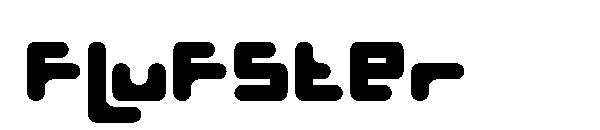 Flufster字体