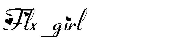 Flx_girl字体