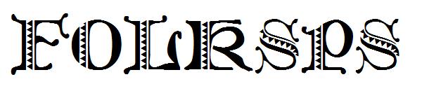 Folksps字体