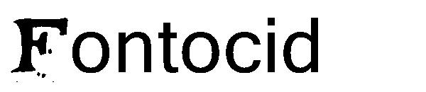 Fontocid字体