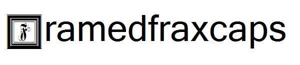 Framedfraxcaps字体