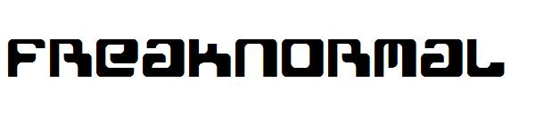 Freaknormal字体