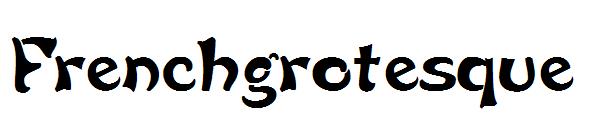 Frenchgrotesque字体