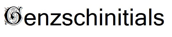 Genzschinitials字体