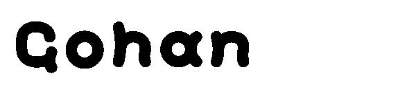 Gohan字体
