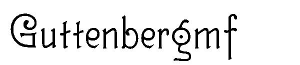 Guttenbergmf字体