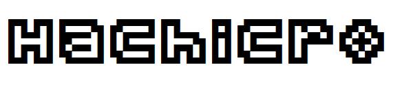 Hachicro字体下载