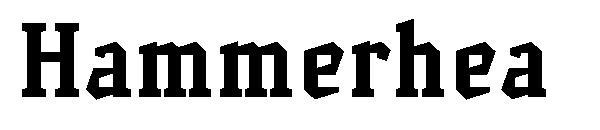 Hammerhea字体