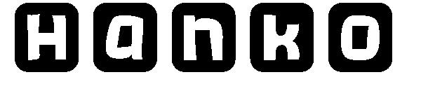 Hanko字体
