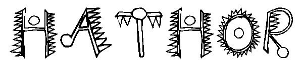Hathor字体