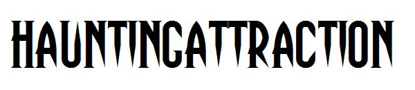 Hauntingattraction字体