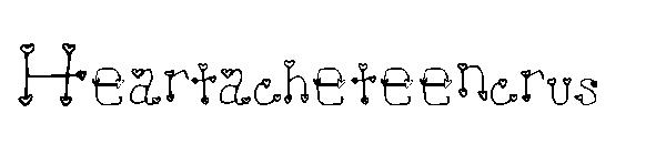 Heartacheteencrus字体