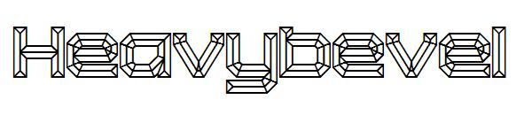 Heavybevel字体