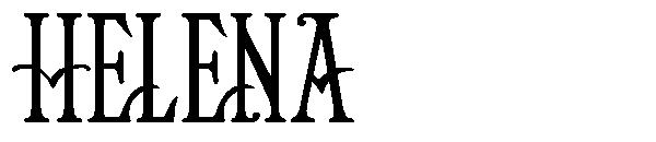 Helena字体