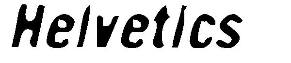 Helvetics字体