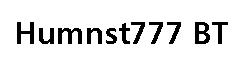 Humnst777 BT字体