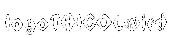 IngoTHICOLwird字体