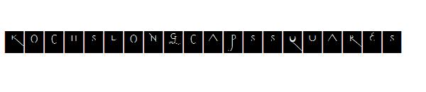 KochsLongCapsSquares字体下载