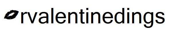 Krvalentinedings字体