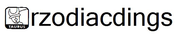 Krzodiacdings字体