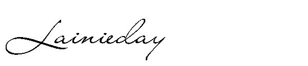 Lainieday字体下载