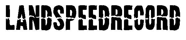 Landspeedrecord字体