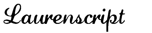 Laurenscript字体