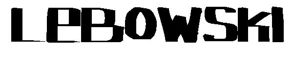 Lebowski字体