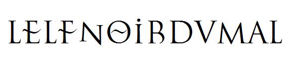 Lelfnoirdumal字体