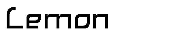 Lemon字体