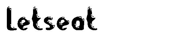 Letseat字体