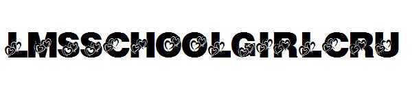 Lmsschoolgirlcru字体