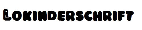 Lokinderschrift字体