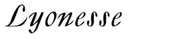 Lyonesse字体