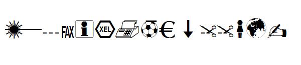 Martinvogelssymb字体