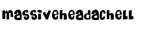 Massiveheadachell字体
