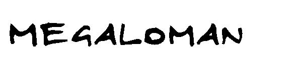 Megaloman字体