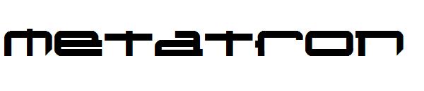 Metatron字体
