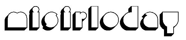 Misirloday字体
