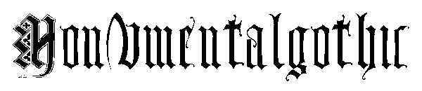Monumentalgothic字体