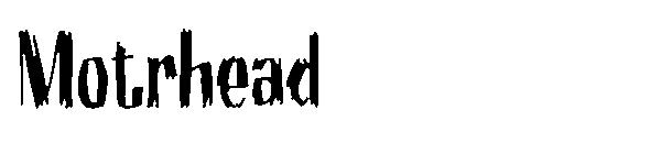 Motrhead字体