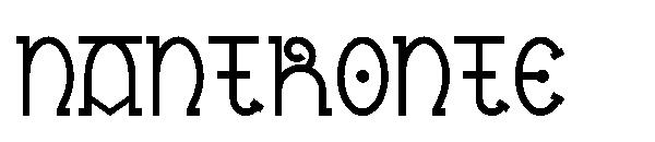 Nantronte字体