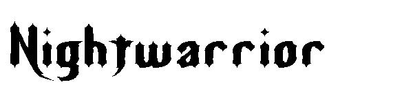 Nightwarrior字体