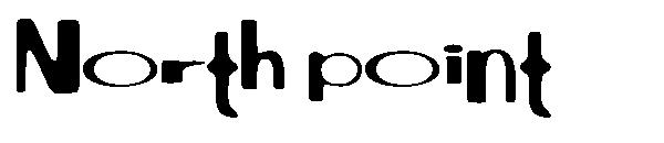 North point字体