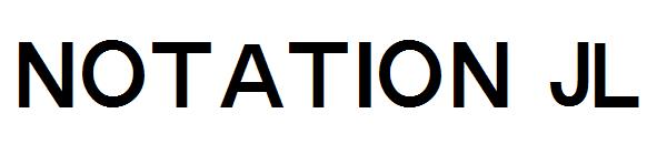 Notation Jl字体