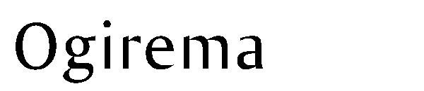 Ogirema字体