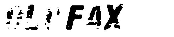 Oldfax字体