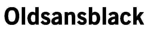 Oldsansblack字体